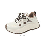 ダッドスニーカー 厚底 レディース 通販 厚底スニーカー スニーカー ローカットスニーカー ダッドシューズ 厚底靴 厚底シューズ 靴 シューズ ボリュームソール 歩きやすい 美脚 かわいい