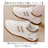 スニーカー レディース 通販 ウォーキングシューズ レディーススニーカー シューズ スポーツシューズ 通気性 軽量 軽い ウォーキング 歩きやすい 通勤 靴 くつ 履きやすい 通学 シンプル