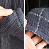 ダブルガーゼ パジャマ メンズ 通販 寝巻き 寝間着 寝巻 部屋着 長袖パジャマ ガーゼパジャマ ルームウェア ルームウエア ダブルガーゼパジャマ 前開きパジャマ 上下セット セットアップ