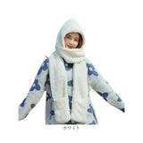 レディース フード付きマフラー 通販 マフラー 帽子 ネックウォーマー 防寒 防風 保温 フード付き 暖かい 手袋 かわいい おしゃれ 帽子マフラー ユニセックス 防寒対策 冷え対策 男女兼用