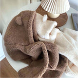 レディース フード付きマフラー 通販 帽子 マフラー 防寒 防風 保温 フード付き ネックウォーマー 帽子マフラー 暖かい 手袋 かわいい おしゃれ 防寒対策 冷え対策 ユニセックス 寒さ対策