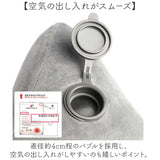 ネックピロー 折りたたみ 空気枕 通販 フード付き 飛行機 旅行 トラベル エアー 空気 収納ポーチ 首枕 仮眠 機内 コンパクト 帽子付き エアーピロー ネッククッション 出張 携帯まくら