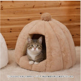 ペットハウス 犬 猫 通販 ベッド ハウス ペットベッド ドーム ドーム型 ペット用 テントベッド 家 キャットハウス クッション 取り外し可能 かわいい 防寒 防寒対策 ねこ yuph001