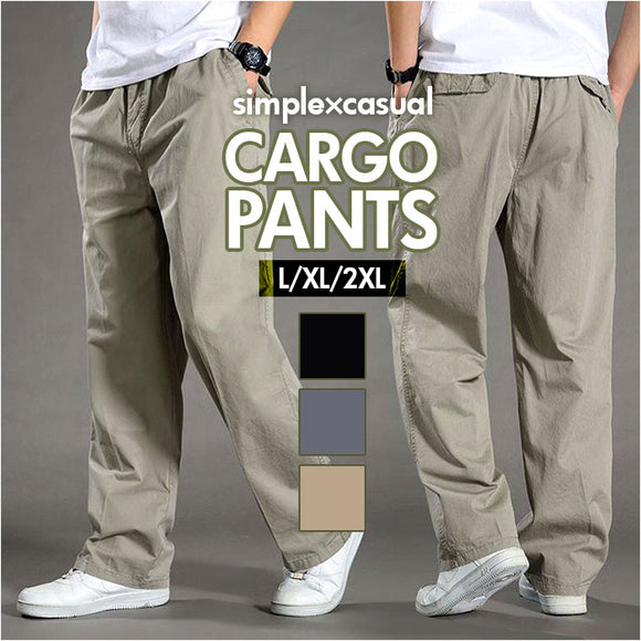 カーゴパンツ メンズ ゆったり 通販 イージーパンツ カーゴ パンツ 長ズボン カジュアルパンツ ストレートパンツ ズボン ロングパンツ 男性 紳士 ボトムス おしゃれ カジュアル シンプル