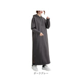 レディース ワンピース 長袖 パーカーワンピース 通販 ロング ロング丈 ロングワンピ マキシワンピース マキシ丈 マキシ カジュアル きれいめ 暖かい あったかい シンプル 無地