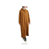 レディース ワンピース 長袖 パーカーワンピース 通販 ロング ロング丈 ロングワンピ マキシワンピース マキシ丈 マキシ カジュアル きれいめ 暖かい あったかい シンプル 無地