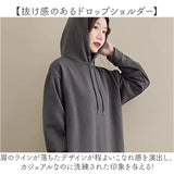 レディース ワンピース 長袖 パーカーワンピース 通販 ロング ロング丈 ロングワンピ マキシワンピース マキシ丈 マキシ カジュアル きれいめ 暖かい あったかい シンプル 無地