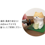 アロママスコット アロマストーン かわいい 通販 アロマ マスコット 置き物 置物 オブジェ 癒し リラックス 動物 アニマル 素焼き ゆったり 卓上 置き型 可愛い ゆるり日和 陶製 陶器