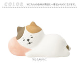 アロママスコット アロマストーン かわいい 通販 アロマ マスコット 置き物 置物 オブジェ 癒し リラックス 動物 アニマル うたたね 眠る 可愛い ゆるり日和 陶製 陶器 インテリア 贈り物