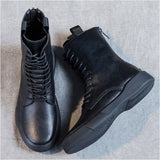 ブーツ レディース 編み上げ 本革 通販 ショートブーツ レースアップブーツ レザーブーツ 編み上げブーツ ローヒール 歩きやすい 紐 ひも レースアップ 袴 卒業式 ショート レザー 靴