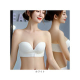 ストラップレスブラ ノンワイヤー 通販 ノンワイヤーブラ ストラップレスブラジャー ノンワイヤーブラジャー ストラップレス ブラ 紐なしブラ チューブトップ ベアトップ 肩紐なし 盛れる