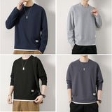 Tシャツ 長袖 メンズ 通販 tシャツ 長袖tシャツ 長袖Tシャツ メンズTシャツ トレーナー ロンT カジュアルTシャツ カットソー クルーネック カジュアル シンプル 無地 男性 紳士 大人