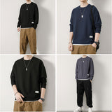 Tシャツ 長袖 メンズ 通販 tシャツ 長袖tシャツ 長袖Tシャツ メンズTシャツ トレーナー ロンT カジュアルTシャツ カットソー クルーネック カジュアル シンプル 無地 男性 紳士 大人