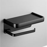 トイレットペーパー ホルダー 棚 通販 トイレットペーパーホルダー ペーパーホルダー 紙巻き器 紙巻器 壁掛け トイレペーパー シングル 1個用 壁付け 小物置き トイレ雑貨 トイレット