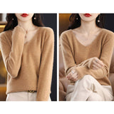 vネック ニット レディース 通販 セーター ニットセーター ウール 柔らかい 長袖 おしゃれ トップス 無地 カジュアル 暖かい オシャレ 冬 秋冬 防寒 オフィス 通勤 シンプル きれいめ