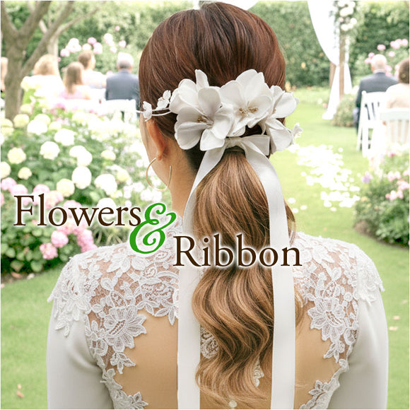 造花 ヘアアクセサリー ブライダル 通販 ウェディング ヘッドアクセサリー ウェディングアクセサリー ブライダルアクセサリー ヘアアクセ ヘッドドレス 白 ホワイト 花 フラワー 髪飾り