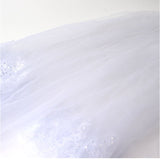 ウェディング ベール ミドル 通販 ウェディングベール ウエディングベール ウエディング ヴェール ミドルベール 結婚式 花嫁 veil 2層 ベールアップ ベールダウン シンプル レース 刺繍