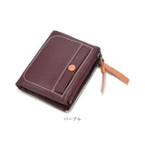 本革 二つ折り財布 コインポケット 通販 二つ折り 折り財布 ミニ財布 財布 ウォレット 柔らかい レザー やわらかい カード 小銭 お札 おしゃれ レディース メンズ ユニセックス