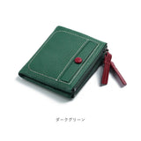 本革 二つ折り財布 コインポケット 通販 二つ折り 折り財布 ミニ財布 財布 ウォレット 柔らかい レザー やわらかい カード 小銭 お札 おしゃれ レディース メンズ ユニセックス