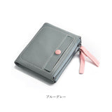 本革 二つ折り財布 コインポケット 通販 二つ折り 折り財布 ミニ財布 財布 ウォレット 柔らかい レザー やわらかい カード 小銭 お札 おしゃれ レディース メンズ ユニセックス