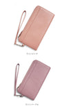 本革 長財布 ストラップ付き 通販 RFID スキミング防止 レザー 財布 お財布 ウォレット カードホルダー ロングウォレット さいふ 大容量 カード お札入れ 柔らかい やわらかい おしゃれ
