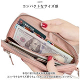 本革 長財布 ストラップ付き 通販 RFID スキミング防止 レザー 財布 お財布 ウォレット カードホルダー ロングウォレット さいふ 大容量 カード お札入れ 柔らかい やわらかい おしゃれ