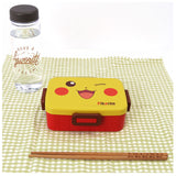 弁当箱 子供 通販 お弁当箱 ロックランチボックス 650ml ランチボックス 抗菌 キャラクター ピカチュウフェイス サンリオ　ディズニー こども 子ども キッズ 幼児