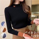 ニット セーター レディース 通販 ニットセーター 長袖 ハイネック ボトルネック きれいめ 上品 婦人服 大人 ポリエステル トップス ゆったり 体型カバー あたたかい 通勤 通学