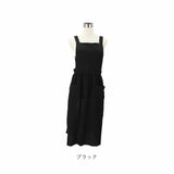 LIZDAYS リズデイズ エプロン 通販 z-26003 ワンピース風 おしゃれ ワークエプロン カフェエプロン 前掛け 保育士 撥水 はっ水 コットン レディース シンプル 無地 綿100% かわいい