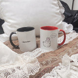らぱぱかマグカップ らぱぱか マグカップ 通販 らぱぱかマグ マグ カップ コップ コーヒーカップ ティーカップ スープカップ 食器 持ち手付き 持ち手 コーヒー ティー 紅茶 -Kaninchen-