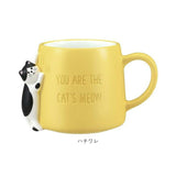 マグカップ オシャレ かわいい 通販 つめとぎマグ コップ マグ まぐ コーヒーカップ カップ かわいい猫 ネコ ねこ 300ml つめとぎ 爪痕 HAPPY cat day DECOLE デコレ お祝い 贈り物 記念