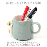 マグカップ オシャレ かわいい 通販 つめとぎマグ コップ マグ まぐ コーヒーカップ カップ かわいい猫 ネコ ねこ 300ml つめとぎ 爪痕 HAPPY cat day DECOLE デコレ お祝い 贈り物 記念