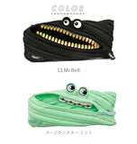 ペンケース ペンポーチ かわいい 小物入れ 定番 文房具 筆箱 モンスター zipit ジップイット