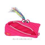 zipit モンスターペンケース 通販 筆箱 ジップイット ジッパーポーチ ペンケース ファスナー ペンポーチ 筆入れ かわいい 大容量 小物入れ 入学準備 新学期 おもしろ 高校生 中学生
