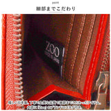 財布 メンズ 長財布 通販 ZOO ZLW-079 ズー イタリアンレザー ロングウォレット 長サイフ なが財布 ラウンドファスナー サイフ 大容量 革 本革 レザーウォレット ブランド 日本製