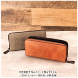 財布 メンズ 長財布 通販 ZOO ZLW-134 ズー クードゥー ロングウォレット 長サイフ なが財布 ラウンドファスナー サイフ クーズー 革 本革 レザーウォレット ブランド 日本製 おしゃれ