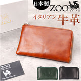 ZOO 財布 ズー ZMW-026 通販 日本製 長財布 さいふ サイフ ミドル財布 ミドルウォレット メンズ レディース L字ファスナー 革 レザー 本革 天然皮革 小銭入れあり イタリアンレザー 牛革