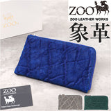 ZOO 財布 ズー ZMW-027 通販 日本製 長財布 さいふ サイフ ミドル財布 ミドルウォレット メンズ レディース L字ファスナー 革 レザー 本革 天然皮革 小銭入れあり 象革