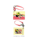 パスケース リール付き 通販 定期入れ icカードケース idカードケース idカードホルダー キャラクター グッズ ミッキー ミニー チップとデール プーさん ヒューイ デューイ ルーイ バンビ