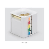 付箋 ケース 通販 メモキューブ 付箋ボックス メモボックス メモ収納 机上収納 整理用品 便利 文房具 おしゃれ かわいい メモケース 付箋ケース オフィス 自宅 付箋メモ入れ