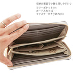 長財布 レディース Legato Largo レガートラルゴ  通販 財布 ラウンドファスナー 大容量 多収納 メール型 多機能 軽量 軽い 小銭入れあり ラウンドジップ ロングウォレット カード入れ
