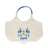 moz モズ トートバッグ ZUPS-01 通販 トートバック 肩掛けバッグ エコバッグ 大きめ 大容量 手提げバッグ ロープハンドルトート サブバッグ 軽量 軽い 撥水 ナイロン マザーズバッグ