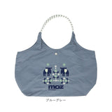 moz モズ トートバッグ ZUPS-01 通販 トートバック 肩掛けバッグ エコバッグ 大きめ 大容量 手提げバッグ ロープハンドルトート サブバッグ 軽量 軽い 撥水 ナイロン マザーズバッグ
