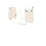 moz モズ スマホショルダー 2way 撥水 zzrk-03 通販 スマホショルダーバッグ スマホショルダーバック ポシェット 肩掛け ななめ掛け 斜めかけ ショルダー 軽い 軽量 縦 横 2WAY