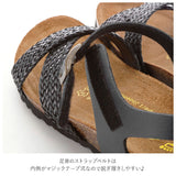 サンダル レディース ヒール 通販 歩きやすい ローヒール おしゃれ ベルト ウェッジソール 履きやすい Joy Walker ジョイウォーカー 1406P 夏 春夏 シンプル カジュアル ナチュラル 疲れにくい コンフォートサンダル