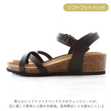 サンダル レディース ヒール 通販 歩きやすい ローヒール おしゃれ ベルト ウェッジソール 履きやすい Joy Walker ジョイウォーカー 1469P 夏 春夏 シンプル カジュアル ナチュラル 疲れにくい コンフォートサンダル