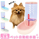 自動給水器 猫 通販 犬 イヌ いぬ ネコ ねこ 給餌器 餌 エサ えさ 給水 給水器 給餌 食器 ペット用自動給水機 水分補給 フードボウル ペットボウル ペットフードボウル 自動水やり機 コンビネーション 滑り止め すべり止め 犬用 イヌ用 いぬ用 ネコ用 ねこ用 猫用 シンプル - バックヤードファミリー