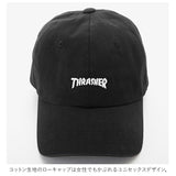 スラッシャー キャップ 通販 メンズ レディース ブランド THRASHER ローキャップ 浅め 無地 ロゴ 刺繍 ワンポイント MAG LOGO 帽子 綿 コットン カジュアル ストリート スポーツ 男女兼用 ユニセックス お揃い おそろ - バックヤードファミリー