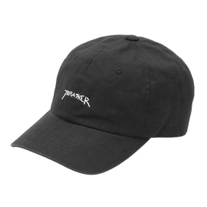 スラッシャー キャップ 通販 メンズ レディース ブランド THRASHER ローキャップ 浅め 無地 ロゴ 刺繍 ワンポイント GONZ LOGO 帽子 綿 コットン カジュアル ストリート スポーツ 男女兼用 ユニセックス おそろ お揃い - バックヤードファミリー
