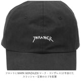 スラッシャー キャップ 通販 メンズ レディース ブランド THRASHER ローキャップ 浅め 無地 ロゴ 刺繍 ワンポイント GONZ LOGO 帽子 綿 コットン カジュアル ストリート スポーツ 男女兼用 ユニセックス おそろ お揃い